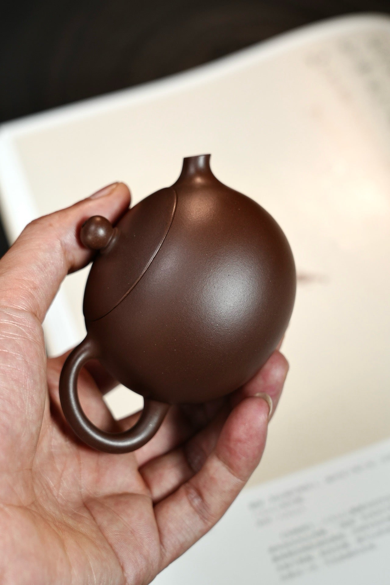 "River Puffer Xi Shi" pot