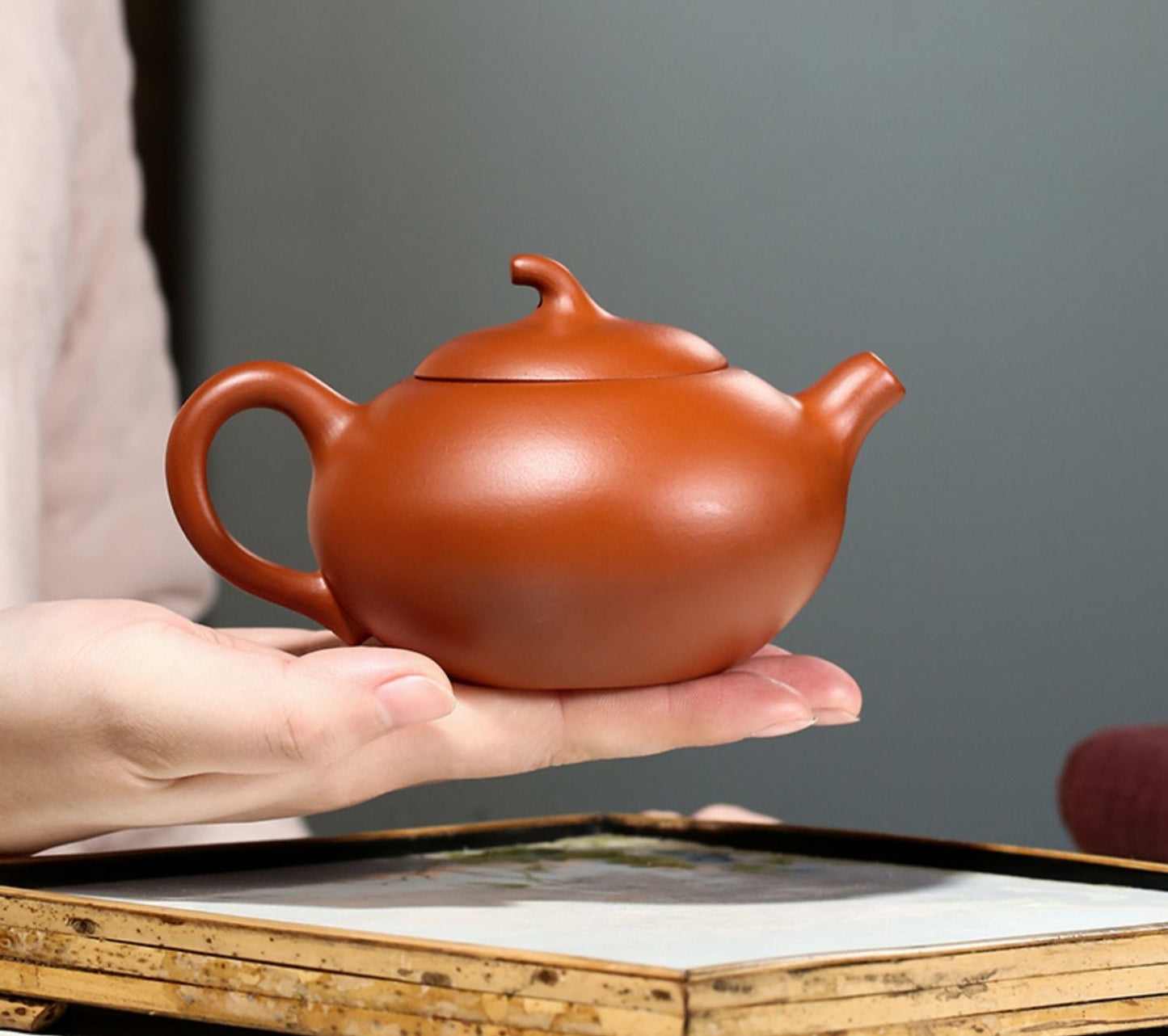"The Joy of Melons and Fruits" pot